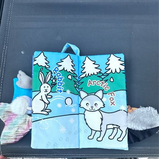 jollybaby soft book Brand New Glacier Tail