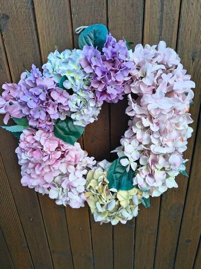 Hydrangea wreath