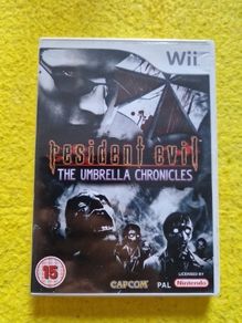 Resident evil The umbrella Chronicles Nintendo Wii games Original