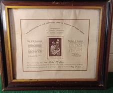 Vintage Reglious Plaque  1958