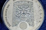 South Korea Silver Komsco 1 Oz 1 Clay ZI Sin Rattus coin