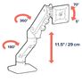 Ergotron HX Premium Heavy Duty Monitor Arms Image 8