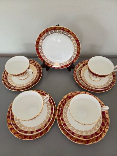 Tea Cups Saucers Plates Royal Stafford
