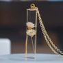 Handmade pendant 18k gold plated Image 2
