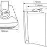 Active Amplified Stereo Speaker Set - White Image 7