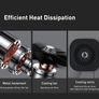 Mini Car Air Compressor 12V 150PSI Portable Car Tire Inflator Smart Digital Inflatable Pump For Car Bicycle Boat Air Pump Image 6