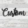 Your Custom Text Words Foamex Wall Art, Personalized Name Sign Decoration, Custom Name Outdoor Home Decor Housewarming Gift Image 4