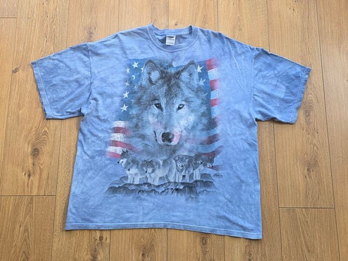 The Mountain Wolves Tie Dye T-Shirt 2XL xxl