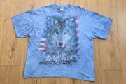 The Mountain Wolves Tie Dye T-Shirt 2XL xxl