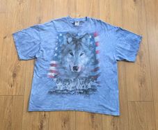 The Mountain Wolves Tie Dye T-Shirt 2XL xxl