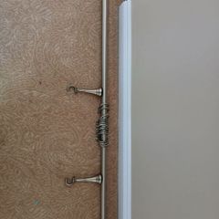 Curtain Pole - antique brass