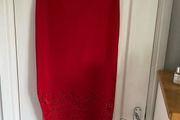 Ladies Next laser cut pencil skirt Size 14