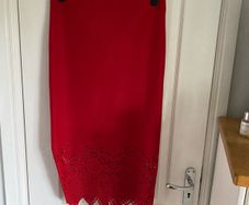Ladies Next laser cut pencil skirt Size 14