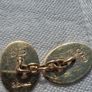 9k Gold Art Deco Cufflinks Image 9