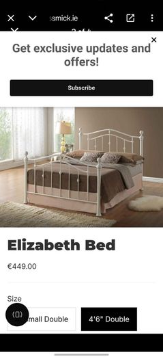 double bed