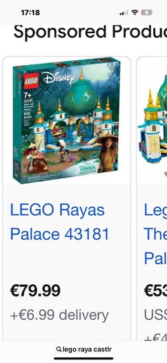Big box of lego Disney and friends