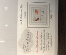 Christening Frame