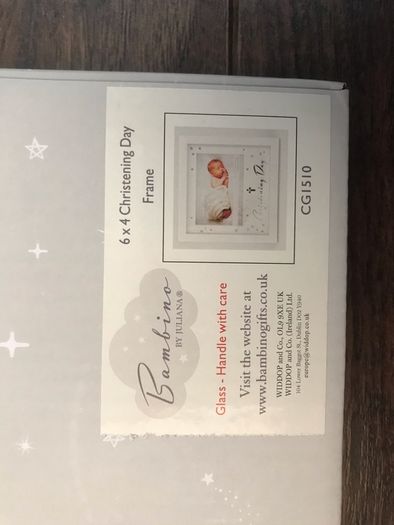 Christening Frame