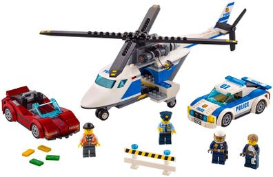 Lego City 60138: High-Speed Chase (2017) 100% Complete (NO BOX)
