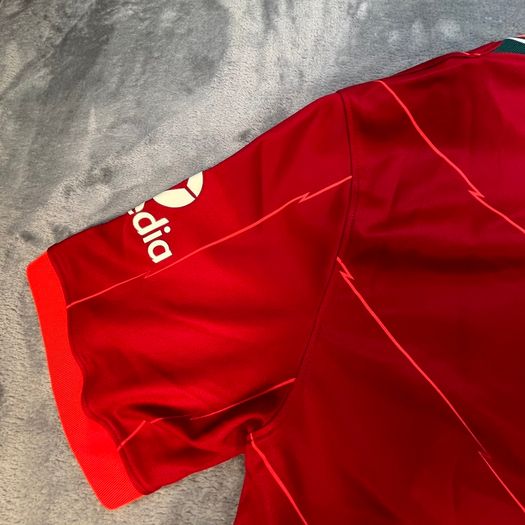 Liverpool Shirt Mens L Red Home 2021/22 Football Nike Dri-Fit DB2560-688 VGC
