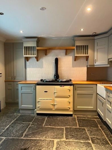 Painted kitchen