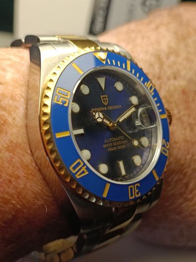 Mens Pagani Design Automatic Self Winding Dive Watch. Bargain Price