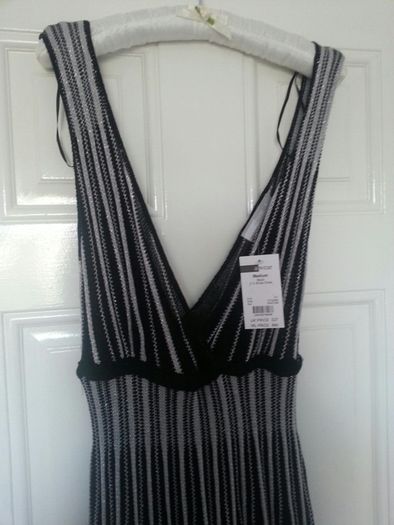 Black and Silver Dress
