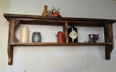Rustic Country Cubby Box floating shelf.