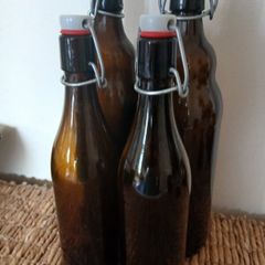 Clip top bottles