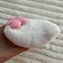 Hello Kitty Beanie TY Sanrio Blue Dress Pink Flower Angel Plush 2009 Used Dirty Please look at the pictures Image 9