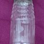 Vintage Tall Glass Shaker/Metal Lid Image 3