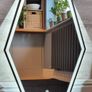 LED Bathroom Mirror Black Frame Image 2