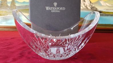 New In Box Waterford Crystal Lismore Pattern 6 Inch Essence Ellipse Bowl