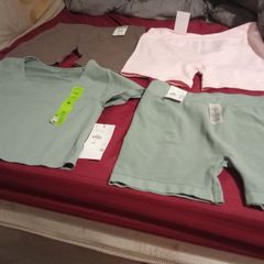 Shorts. X3 and top