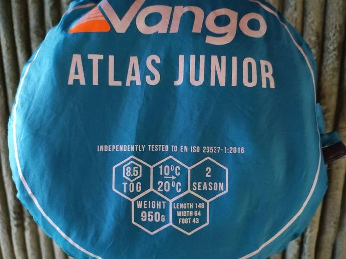 Vango Atlas Junior Kids Sleeping Bag