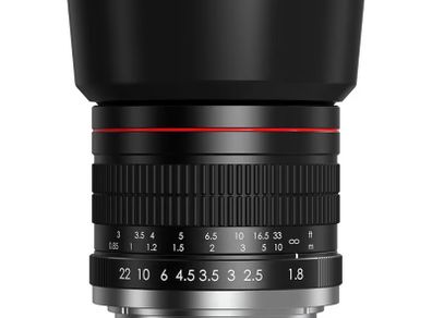 85mm F1.8 Portrait Lens - Compatible with Canon EF/EF-S mount cameras, Prime Portrait Lens, Compatible with Canon EOS Rebel T7, T8i, T7i, T6, T6i, SL2, 6D, 5D, 4000D, 2000D, 850D, 800D