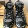 Converse All Star High Top Trainers Grey Black UK 11 EU 45 Image 2