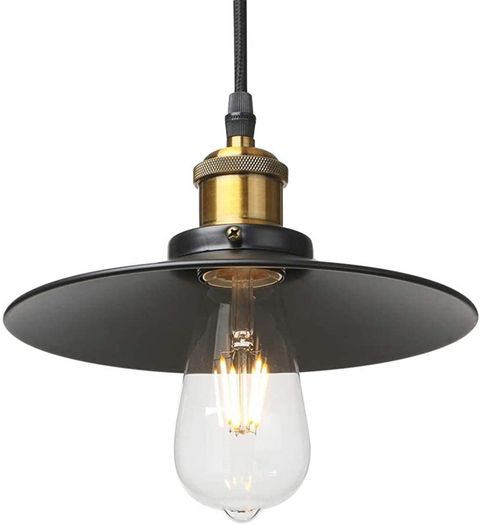 Vintage Industrial Style Ceiling Pendant Lights,Set of 3 Black Metal Pendant Lights,Hanging Light Fixture for Kitchen Island,Farmhouse,Living Room,Bedroom (FREE POSTAGE)
