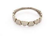 Vintage Sterling Silver Heart Ring, Full British Hallmarks