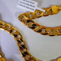 24K Gold Filled Necklace for Men
