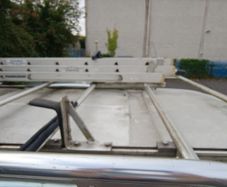 Ford Transit. roof rack
