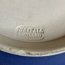 Antique Adams Cobalt Jasperware biscuit barrel. Image 6