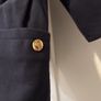 Chloe baby dress navy size 12-18 Image 3