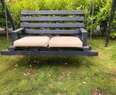 Garden Swing Seat with Cushions