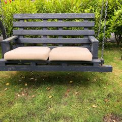 Garden Swing Seat with Cushions