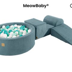 MeowBaby Ball Pit & Climbing Blocks Set
