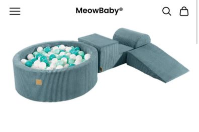 MeowBaby Ball Pit & Climbing Blocks Set