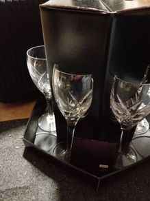 Waterford Crystal john rocha wine glasses