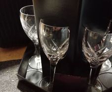 Waterford Crystal john rocha wine glasses
