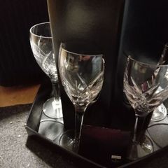 Waterford Crystal john rocha wine glasses